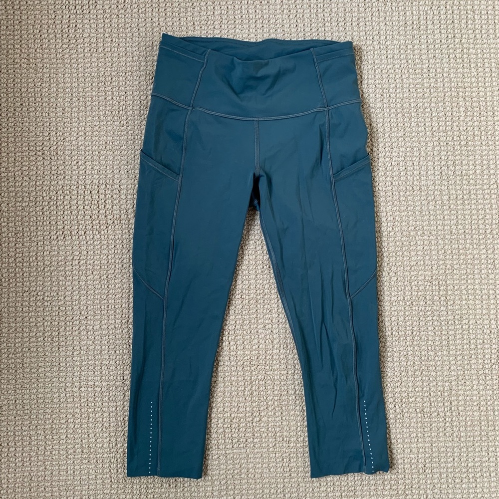 Lululemon Fast & Free Crop II Nulux 19”